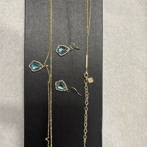 Kendra Scott Necklace and Earring Set